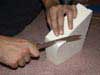 cutting foam